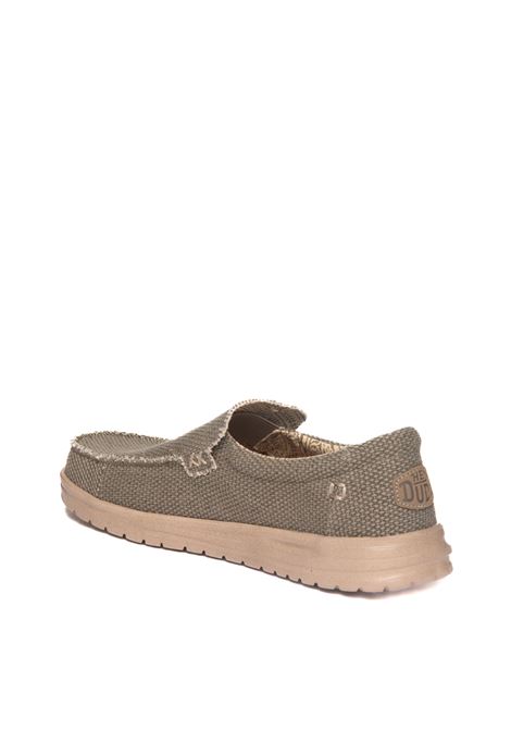 green mikka braided slipon HEY DUDE | 40124MIKKA BRAIDED-3VE